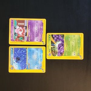 Pokemon Aquapolis Lot 3X (NM)!